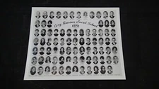 1970 Cory Rawson High School CLASS PHOTO Yearbook Rawson Ohio OH 