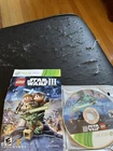 Xbox 360 Lego Star Wars 3 The Clone Wars Lucasarts Disc And Booklet