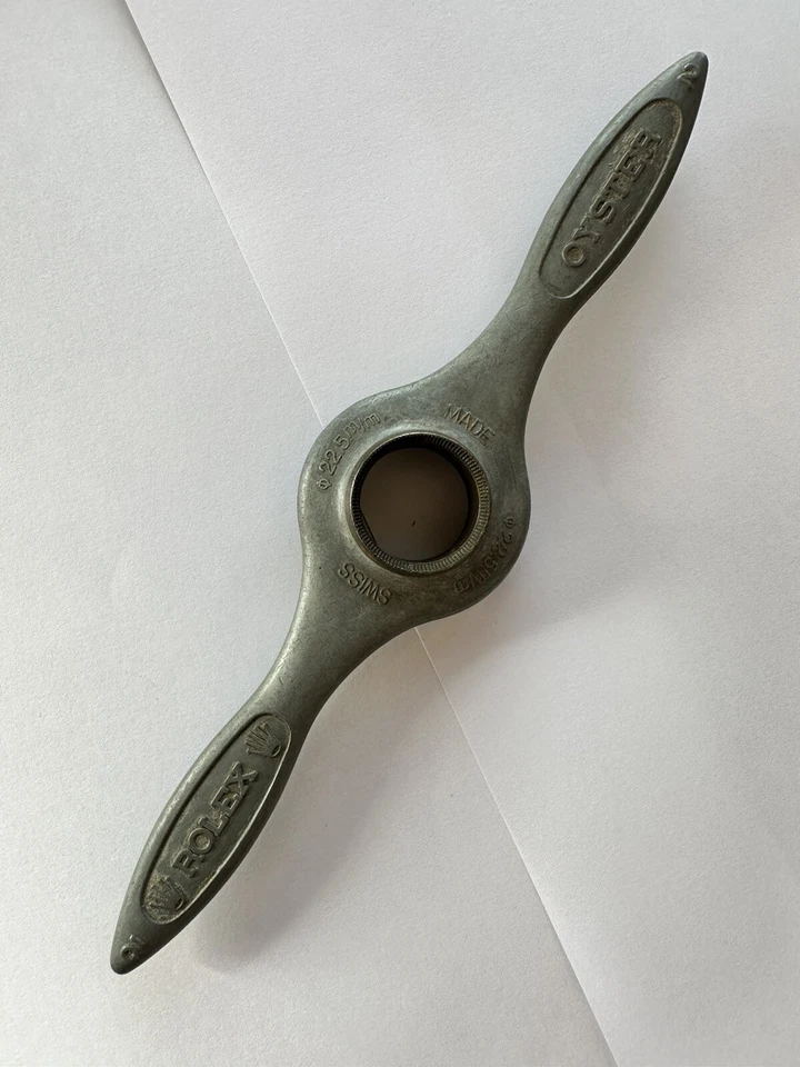 Винтажный Rolex Oyster пропеллер чехол назад открывалка инструмент 22,5 мм 26,5 мм редкая - Изображение 3 из 4