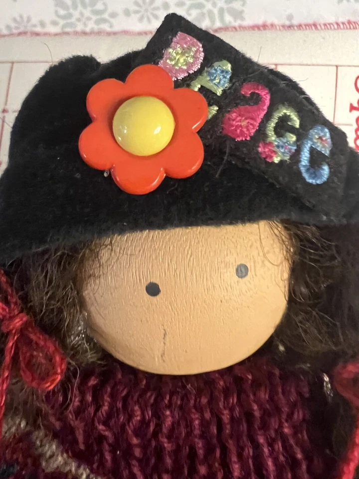 复古 Punkins Lizzie 高木娃娃“Alex Peace On Earth Y2K 美国制造 — 第 4/4 张图片