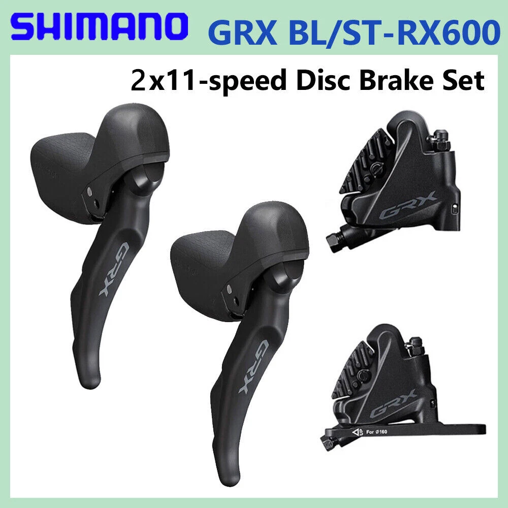 New Shimano GRX RX600 Shift Lever RX400 Brake Caliper 2x11-speed