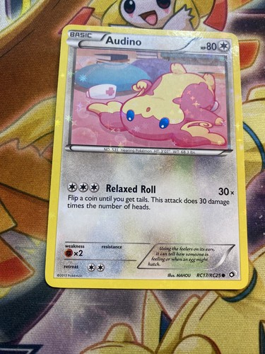Audino RC17/RC25 Radiant Collection Legendary Treasures 2013 Holo Pokémon NM