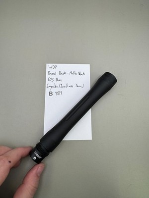 WDP Paintball Barrel Back-Matte Black 693 Bore Impulse/Ion/Luxe Thread