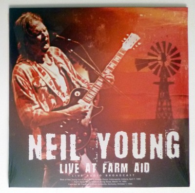 NEIL YOUNG - Live At Farm Aid - 2022 Dutch 180gms Vinyl LP - New & Sealed