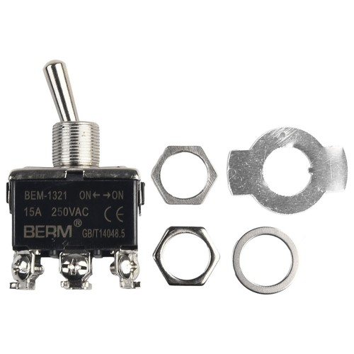Premium Zweipoliger Kippschalter für PKW 12V 20A Center Off zuverlässige Quali - Bild 8 von 12