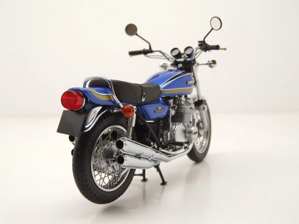 Kawasaki 900 Z1 Super 4 1972 blau metallic Modellmotorrad 1:12 Minichamps - Bild 2 von 4