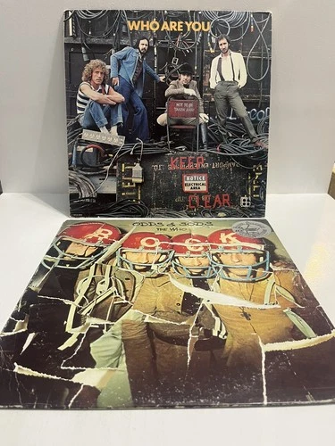 - The Who Lot Of 2 Vinyl Album Record Lp’s 70 - 80’s Music