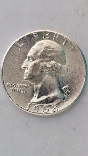1958-P United States Uncirculated Washington Quarter