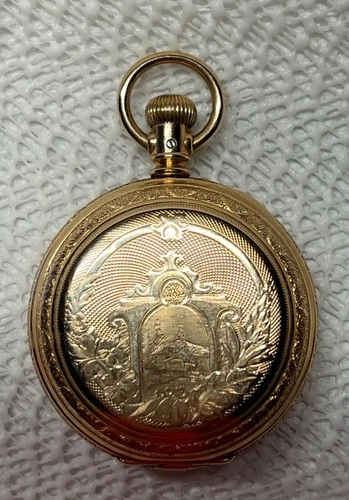 Antique (1888) American Waltham Watch Co Model 1873 6s, 7jewel, grade E, Hunting