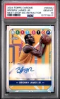 2024 Topps Chrome Basketball Refractor Bronny James Jr. #NSS-BJ PSA 9