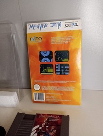 NINTENDO NES TAITO BLUE SHADOW BOXED WITH MANUAL