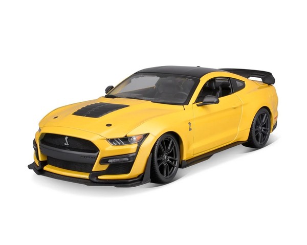 Ford Mustang Shelby GT500 2020 - Gelb/Schwarz Maisto 1:18-image