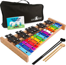 Glockenspiel Xylophone Full Size Glockenspiel Xylophone 27 Note Colorful Metal