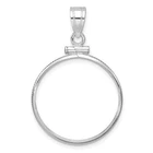 $5 Liberty Head Half Eagle Coin Bezel 21.6mm Reeded Edge Screw Top 14k Gold