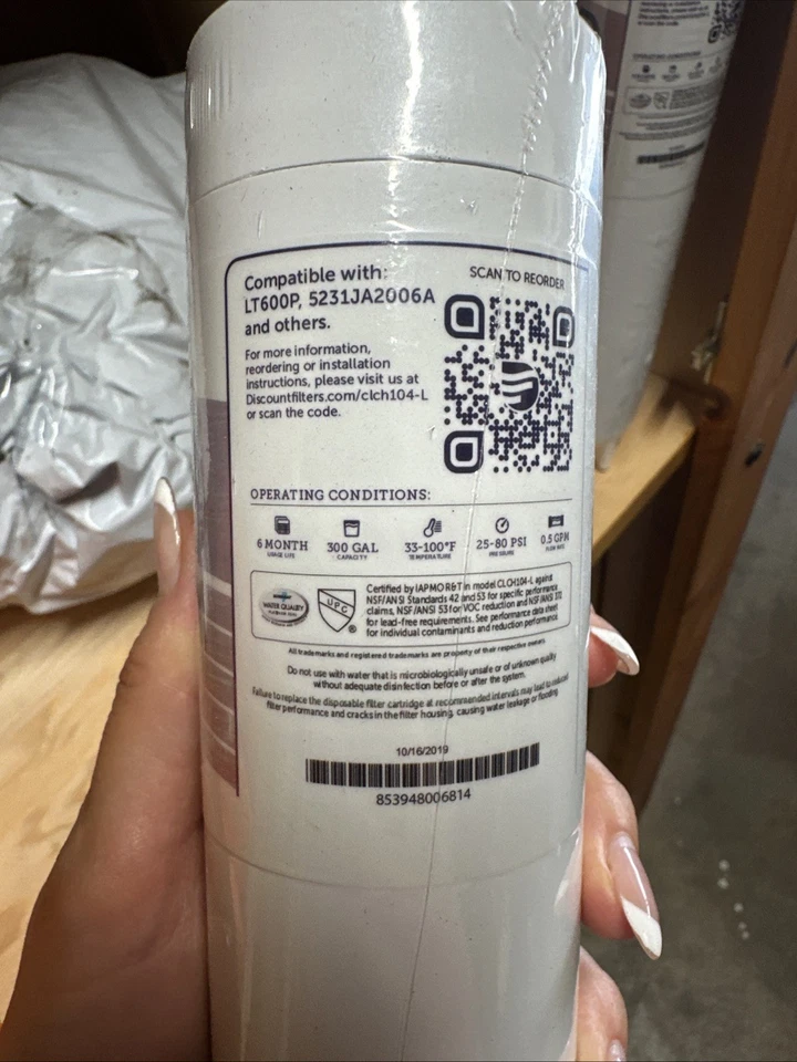 Clear Choice Clch104 Replacement Water Filter for LG 5231ja2006a 5231ja2006b - Image 3 of 4