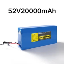 52V 20Ah Lithium Li-ion Battery Pack for Electric Bike & Scooter High Capacity