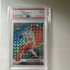 2021 Panini Mosaic Patrick Mahomes II #221 Choice Peacock Mosaic Prizm PSA 9