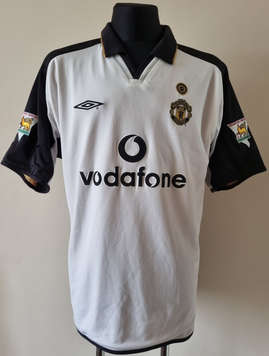 Manchester United 2001 - 2002 Away football Umbro shirt #10 v