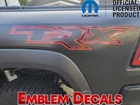 Ram 1500 TRX 2 Tone Bed Decals Decal 2021 2022 2023 2024