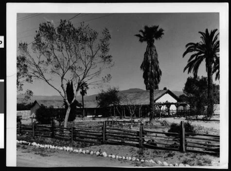 Palomares Adobe after restoration 1940 California Old Photo - Picture 1 of 1