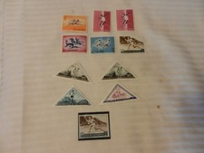 Lot of 11 San Marino Sports Stamps from 1963, 1964 MNH