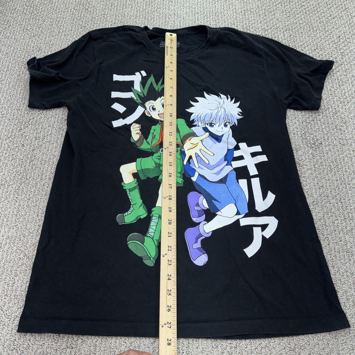 Anime Hunter X Hunter Duo Black Mens L Graphic T-Shirt | eBay