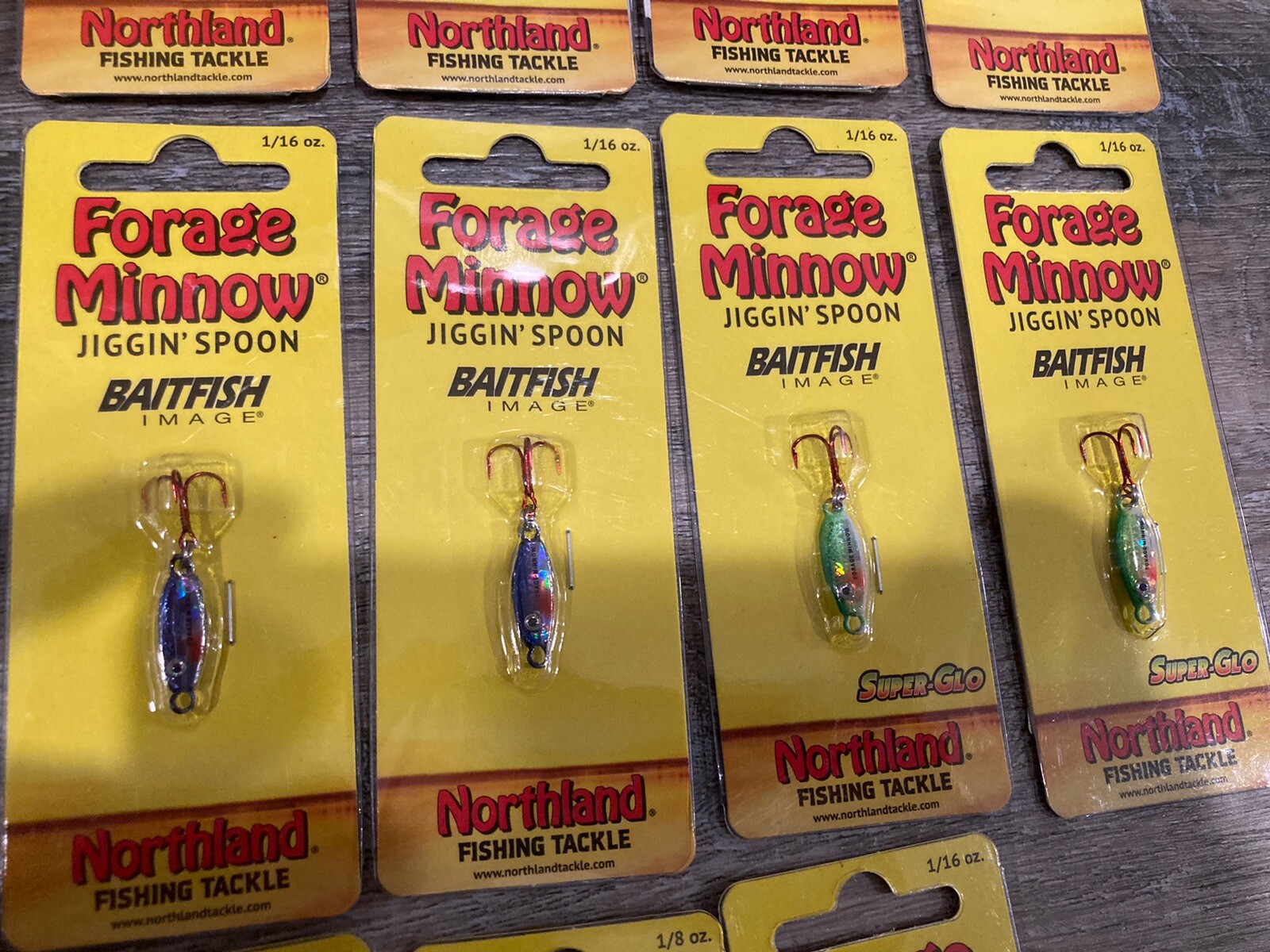 Lot of 50 Northland Spoons - Buckshot - Forage Minnows - Flutter - Mixed Styles - Image 13