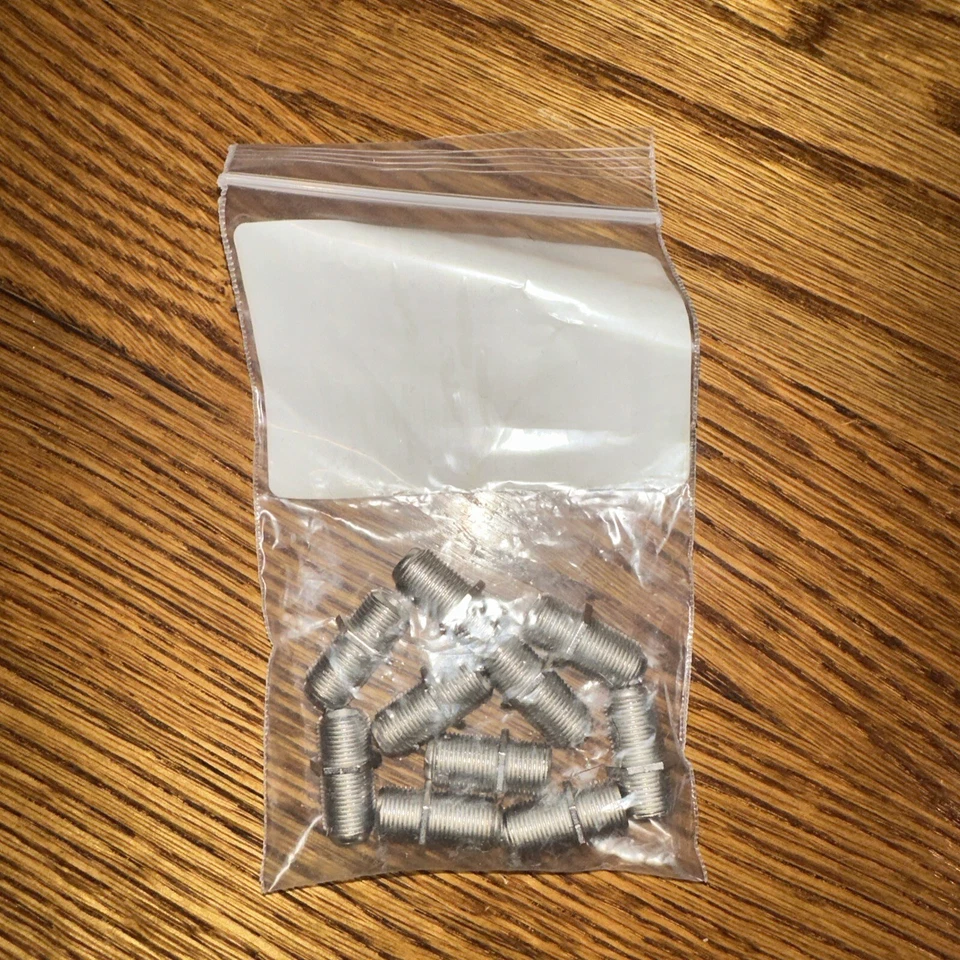 Platinum Tools 18301 F Adapter, Female to Female F81 10 Pack Sold Separate - Image 2 of 3