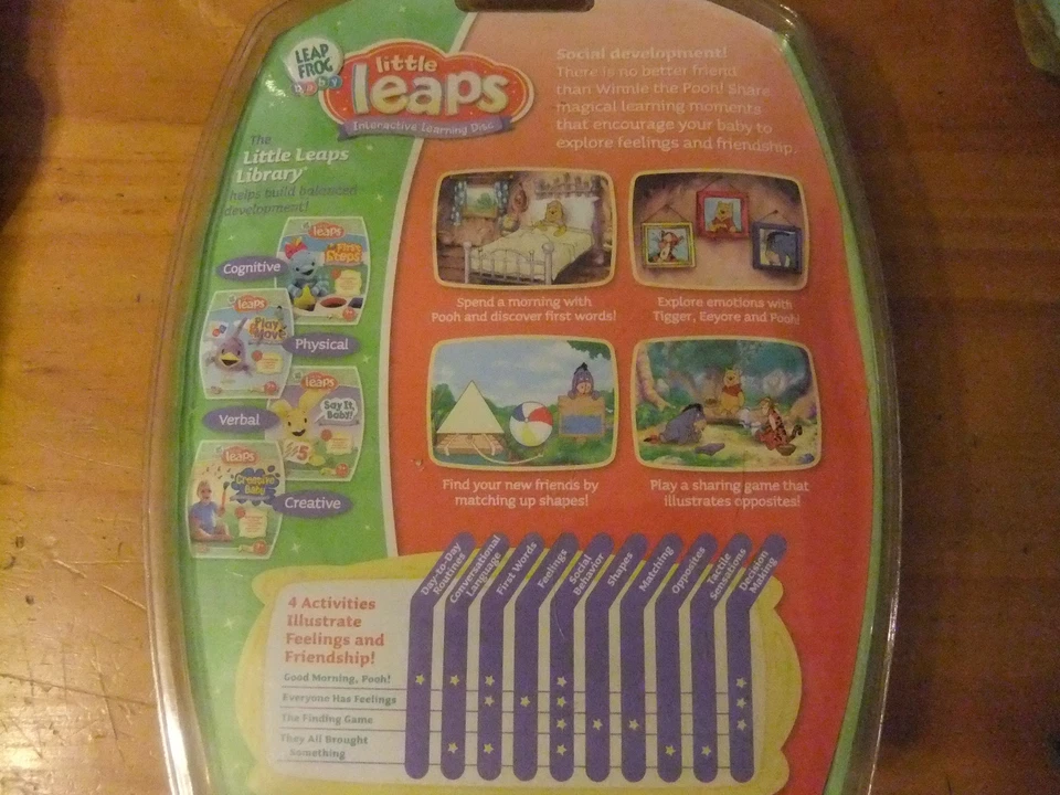 Little Leaps Leap Frog Baby Disney Winnie the Pooh Feelings And Friendship - Image 2 of 2