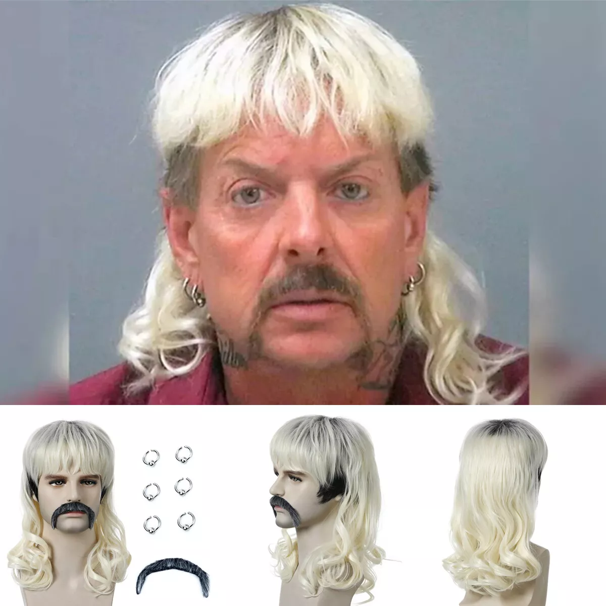 Joe exotic wigs deals