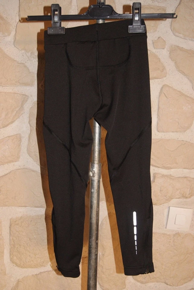 Collant long basic noir neuf marque ERIMA taille 5 ans (116 cm) Foto 2 de 2