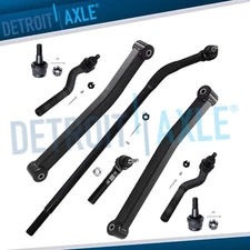 Front Lower Control Arms Inner & Outer Tie Rods for 2007 - 2018 Jeep Wrangler JK
