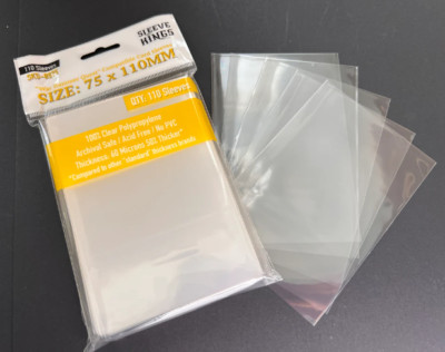 MDG8825 Sleeve Kings: 'Warhammer Quest Compatible' Sleeves 75mm x 110mm (110)