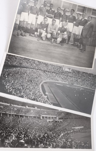 Conjunto De 6 Fotos Olimpiada 1936 Estadio De Fútbol Equipo De Fútbol - Imagen 3 de 5