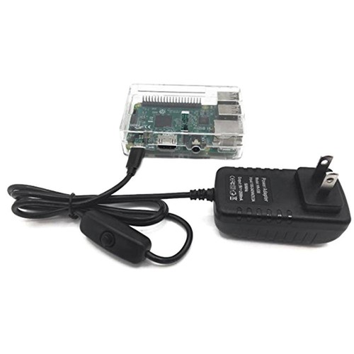5V 3A Micro USB AC Adapter DC Wall Power Supply Charger Cord for Raspberry Pi 3 - Picture 3 of 8