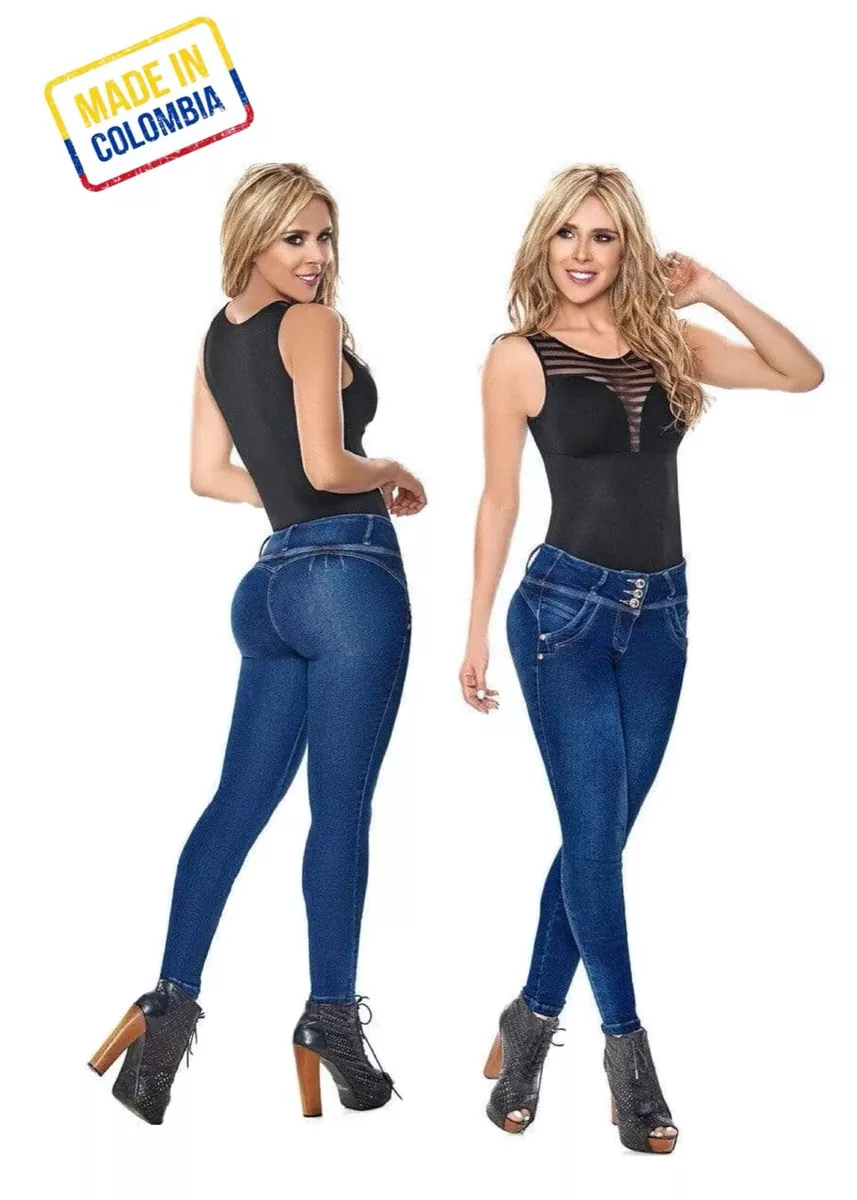 Butt Lifter Push Up Jeans Pantalon Colombian Mujer Levanta Cola