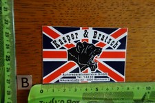 Old sticker car workshop car repair service Kasper & Bratsch Hanover