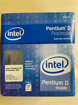 Intel Pentium D 915 - 2,8 GHz 2 LGA775 Prozessor