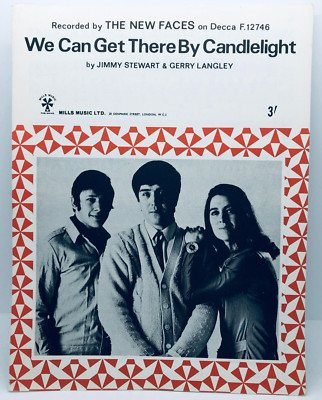 WE CAN GET THERE BY CANDLELIGHT - The New Faces - 1968 UK Noten