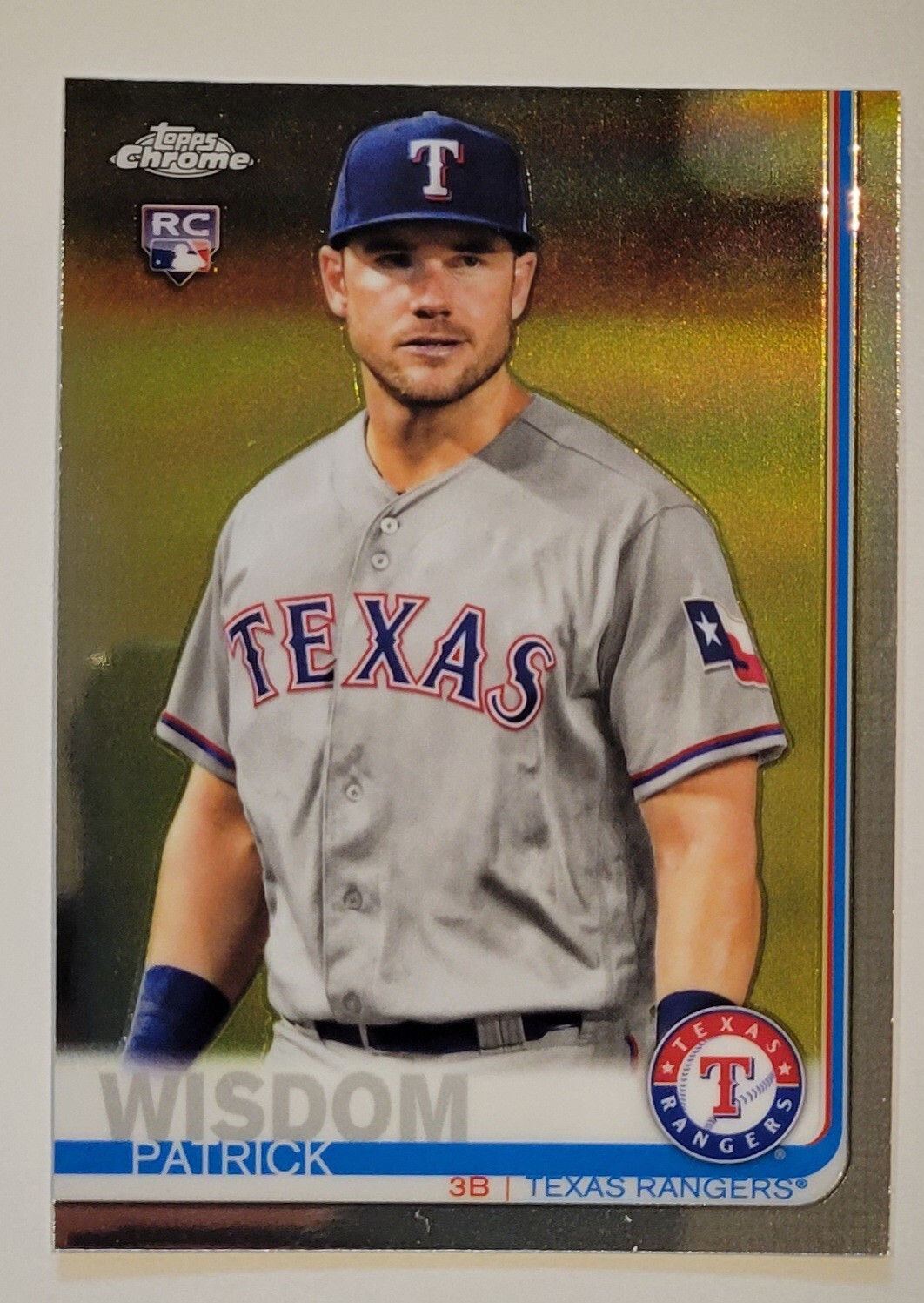 Patrick Wisdom 2019 Topps Chrome  RC #146 Texas Rangers
