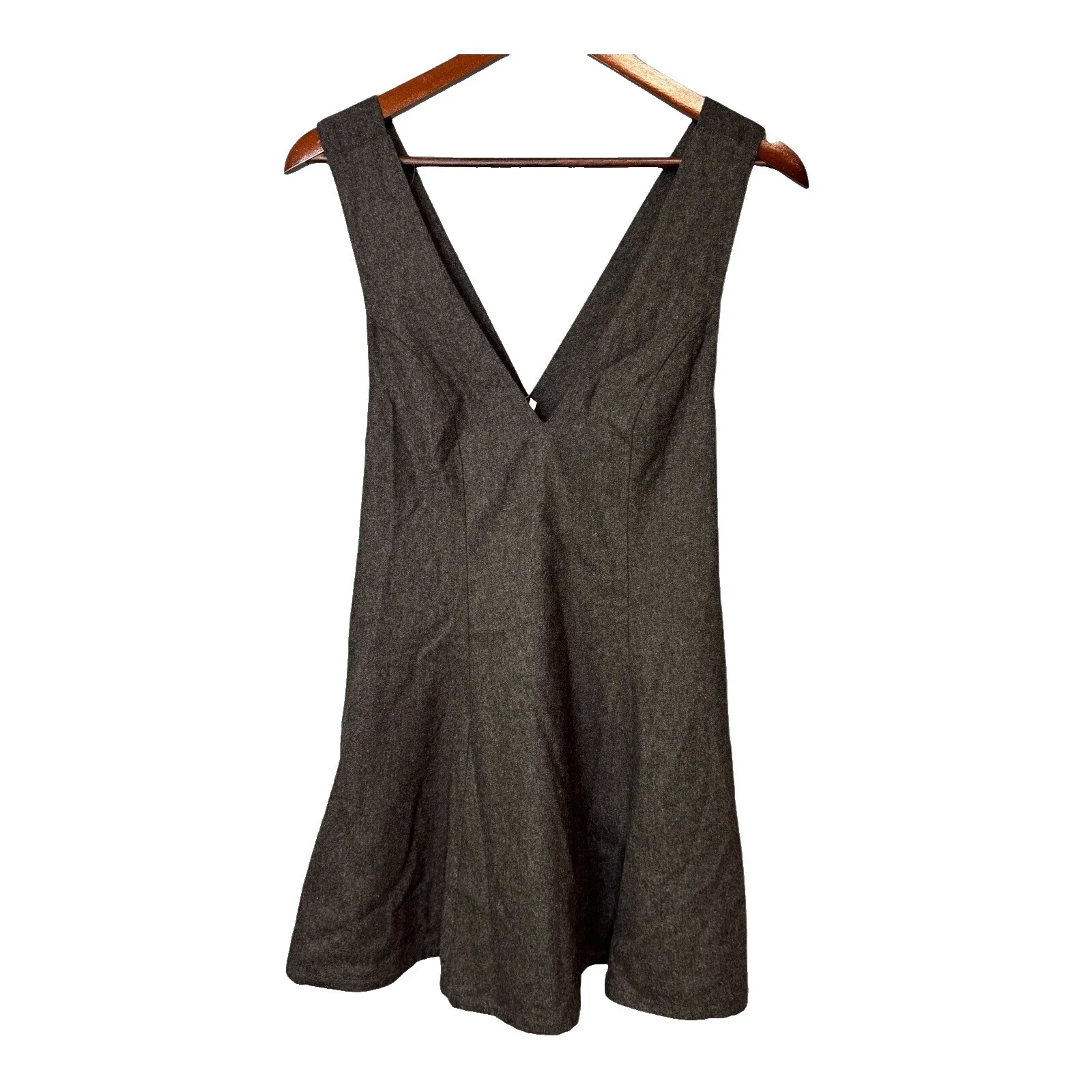 Lã Free People Vestidos femininos Sólido