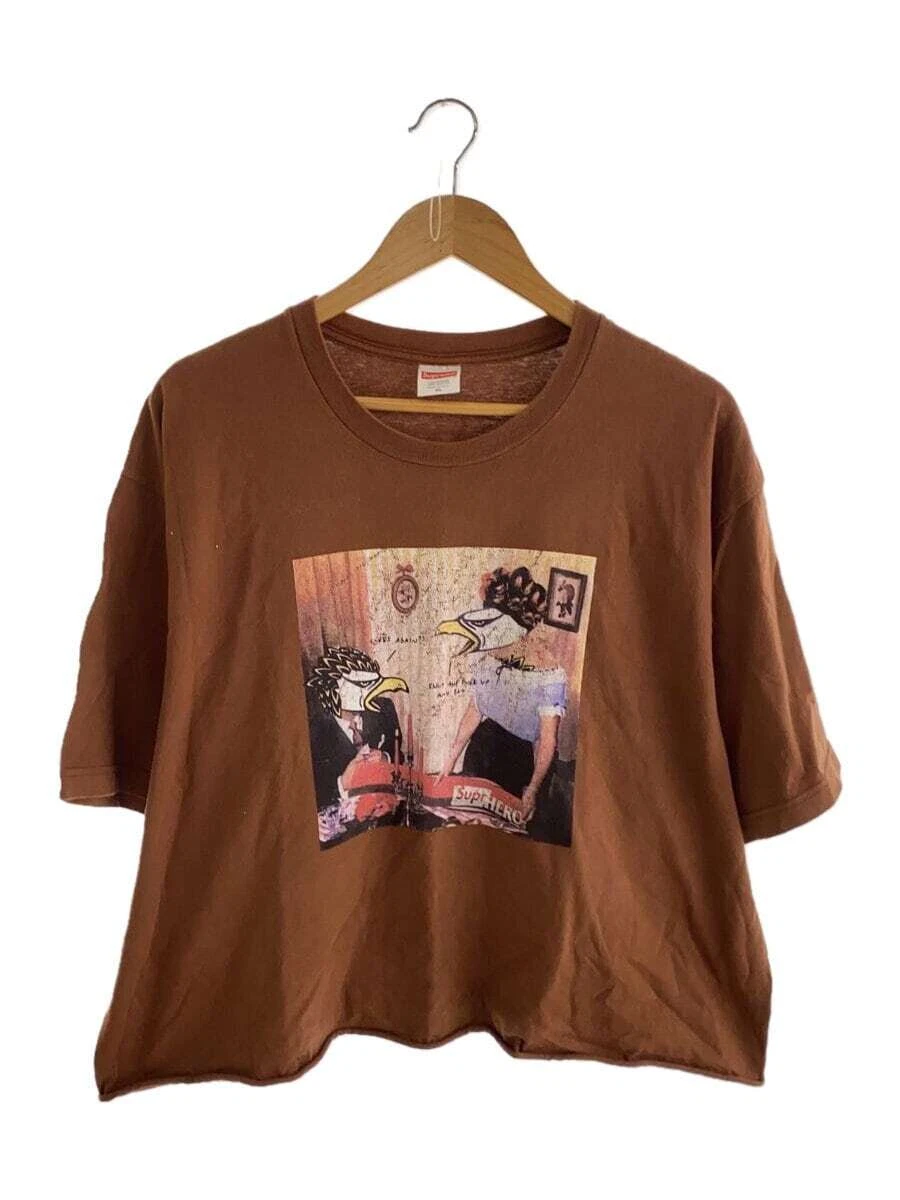 T shirt Supreme marron XL occasion