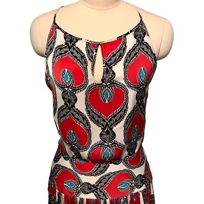 Farm Rio Satin Maxi Dress Halter Open Back See Measurements Approx Women's Sz 8 | eBay Farm Rio Satin Maxi Dress Halter Open Back See Measurements Approx Women's Sz 8 | eBay