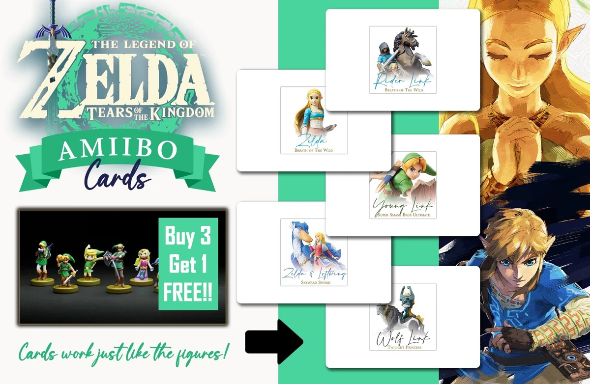 Legend Of Zelda BOTW Amiibo Chart From The Official Zelda, 55 OFF