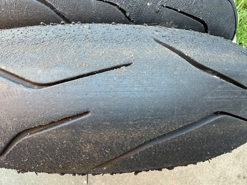 pair of motorcycle tyres DUNLOP Sport Smart TT 140/70/17 & 110/70/17 - Picture 2 of 9