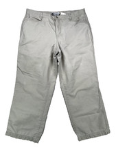 Columbia Sportswear Women's Wide Leg Chino Hiking Pants Gray Size 10