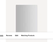 NEW Robern P2C2030D4FPMM #B17 PL Portray 19-1-4" x 30" Frameless Single Door Med