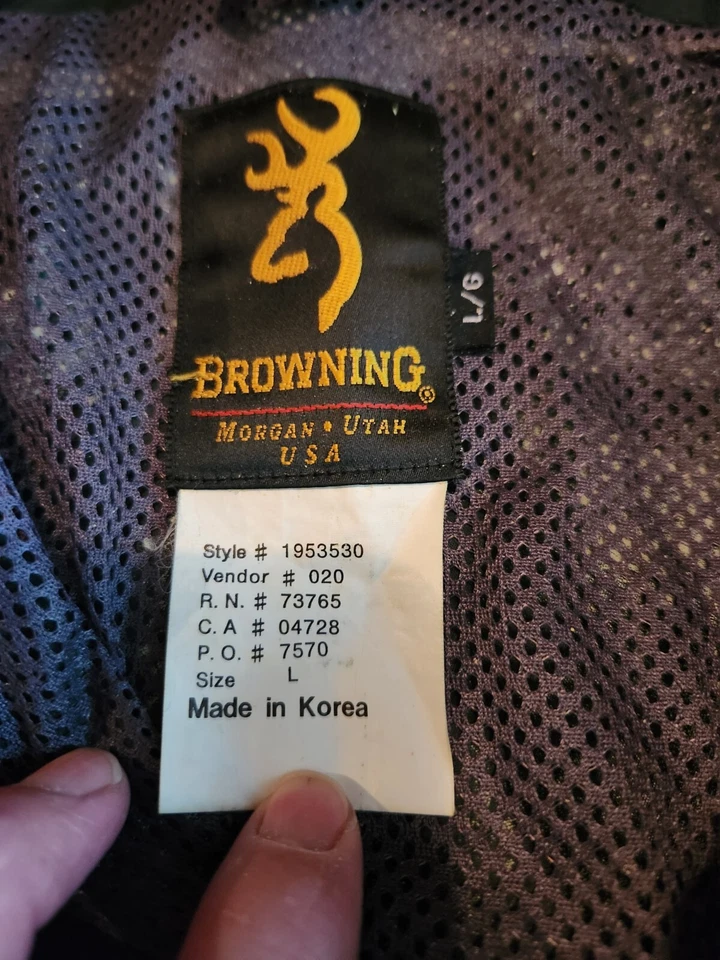 NWOT Browning Hydro Tech Hooded Hunting Suit Waterproof Pants (XL) Jacket (L) - Image 3 of 4