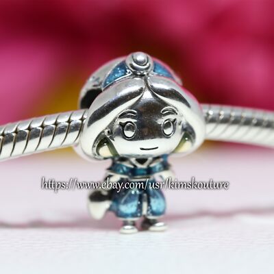 Authentic Aladdin Jasmine Sterling Silver 799507C01 Charm | eBay