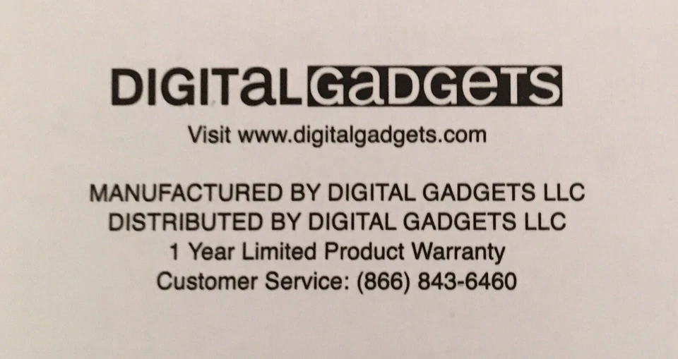 NIB Digital Gadgets Universal Starter Kit For Mobile Device With 6 Accessories - Image 4 of 4